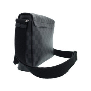 Louis Vuitton Bag Black Graphite Shoulder Damier District